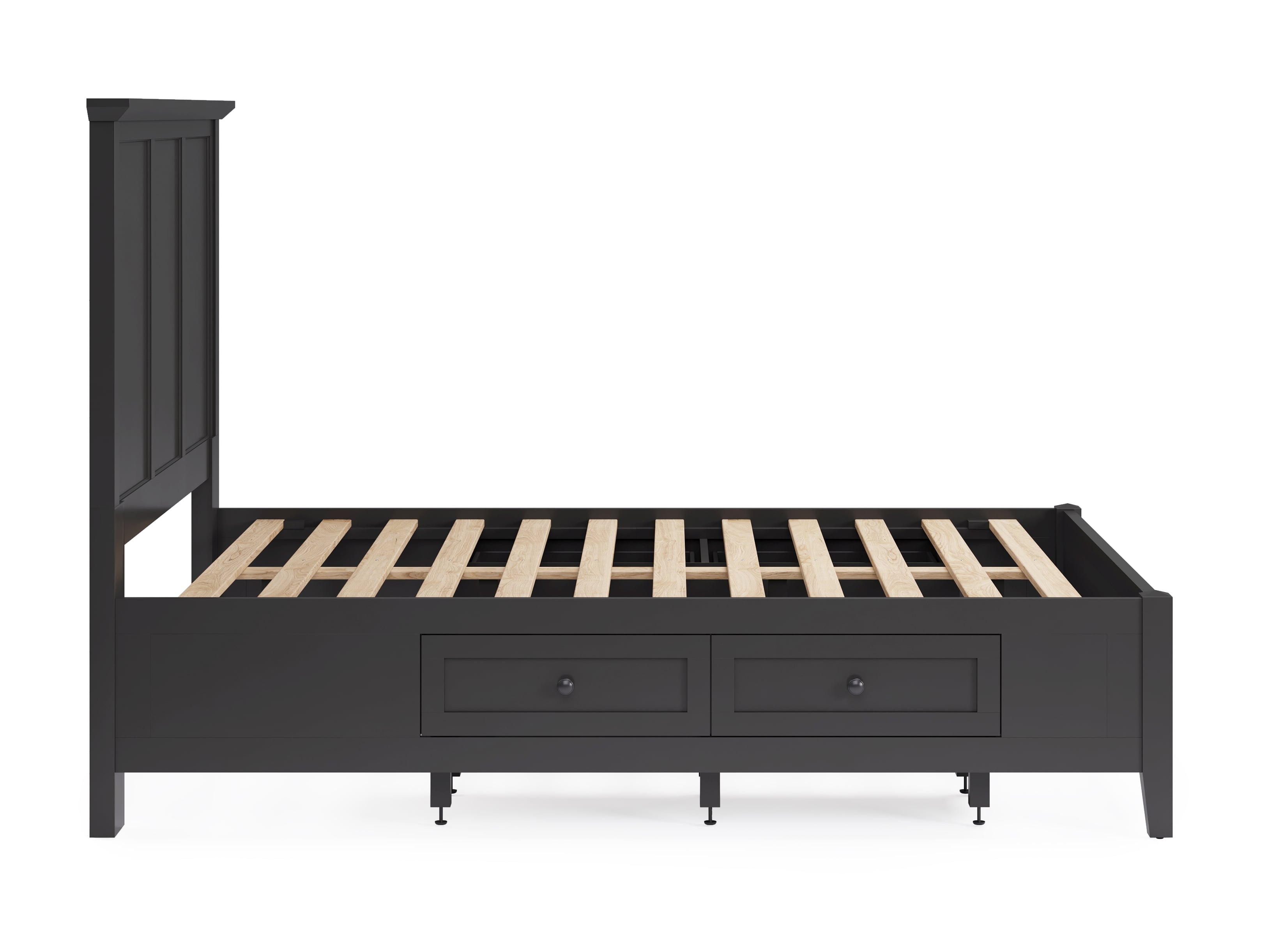 Modus Furniture Grace Raven Queen Panel Bed