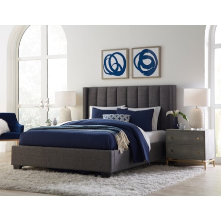 Palermo CK Stg Bed - Drk Stn