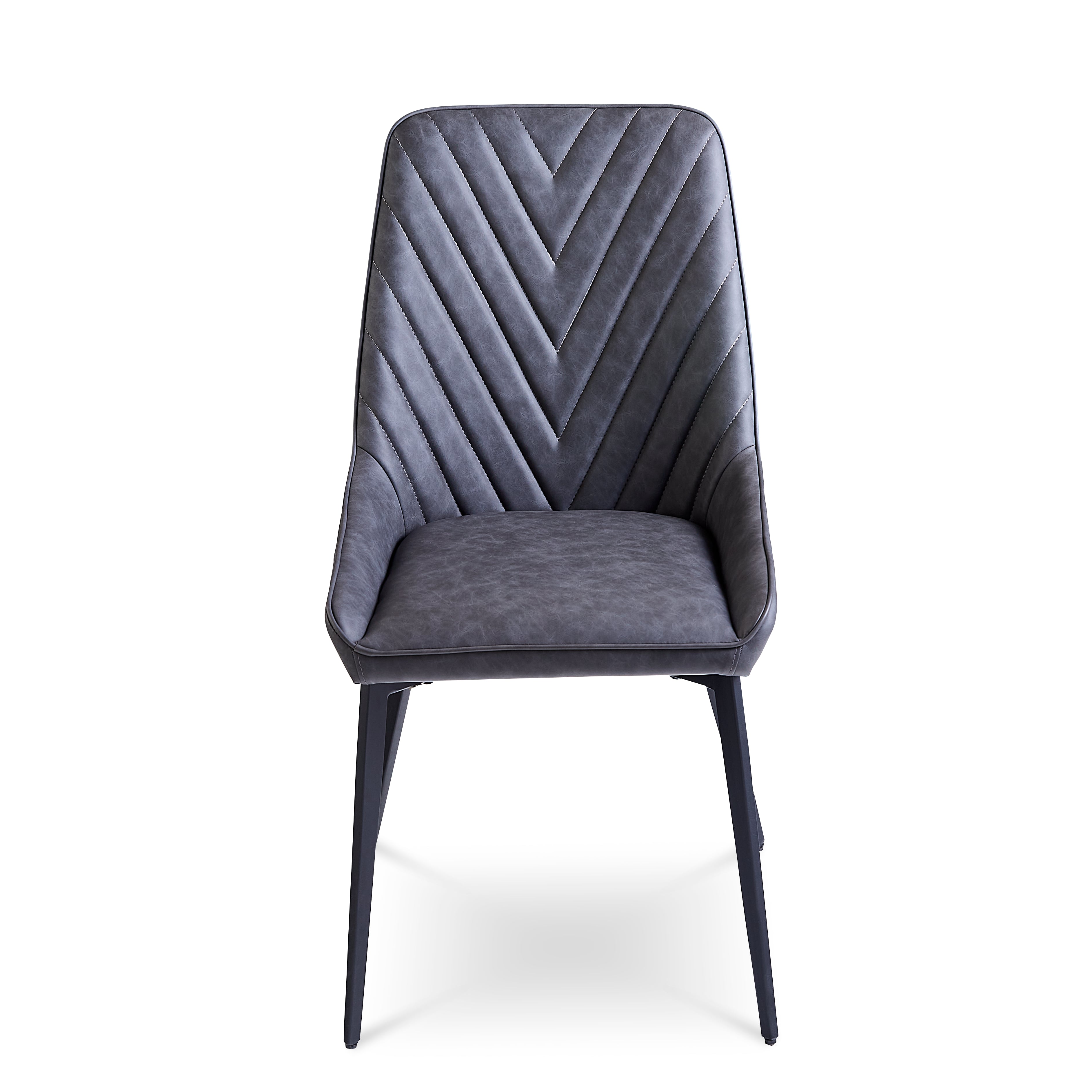 Modus Furniture Lucia Lucia Side Chair - Charco/Blk
