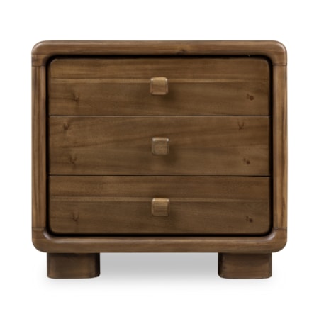 3-Drawer Nightstand