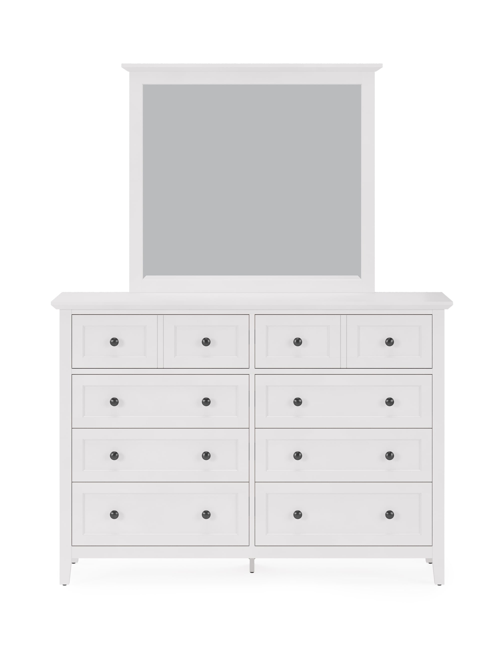 Modus Furniture Grace Snowfall Square Dresser Mirror