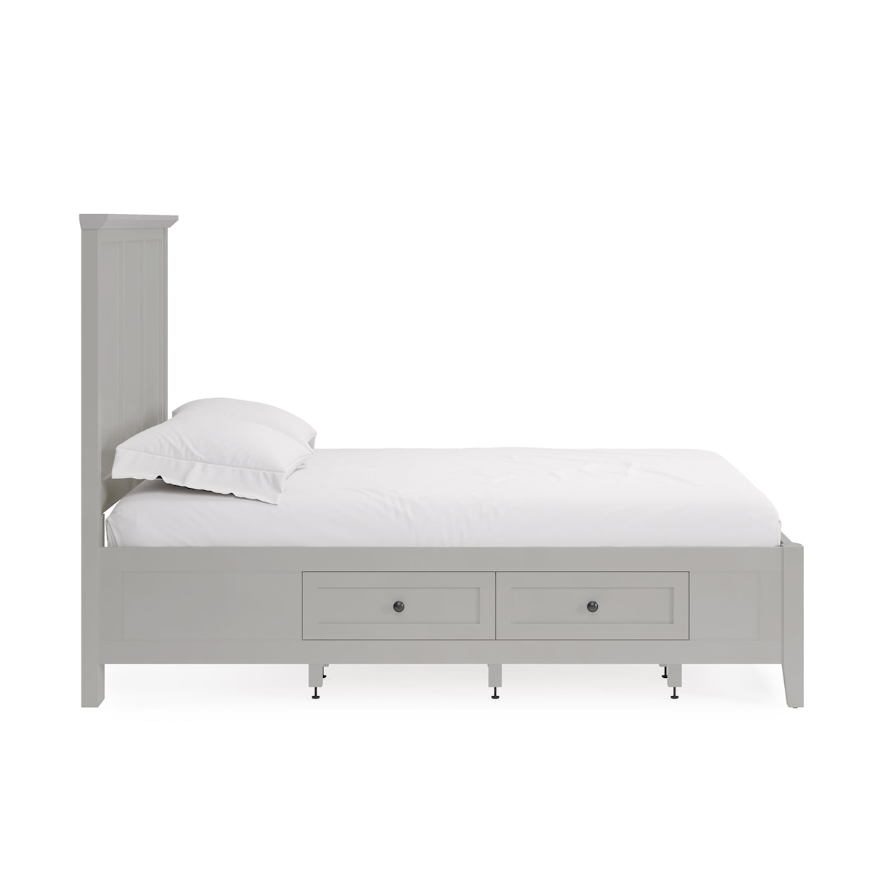 Modus International Grace Elephant Grey Panel King Bed