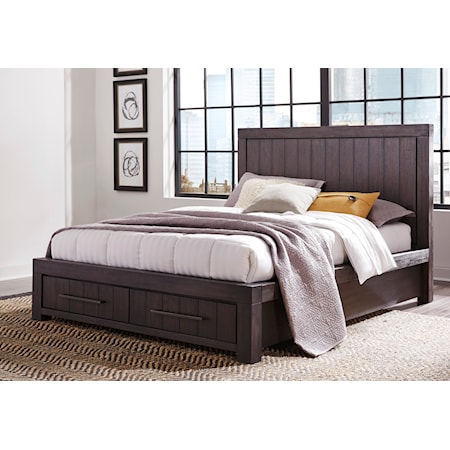 California King Storage Bed