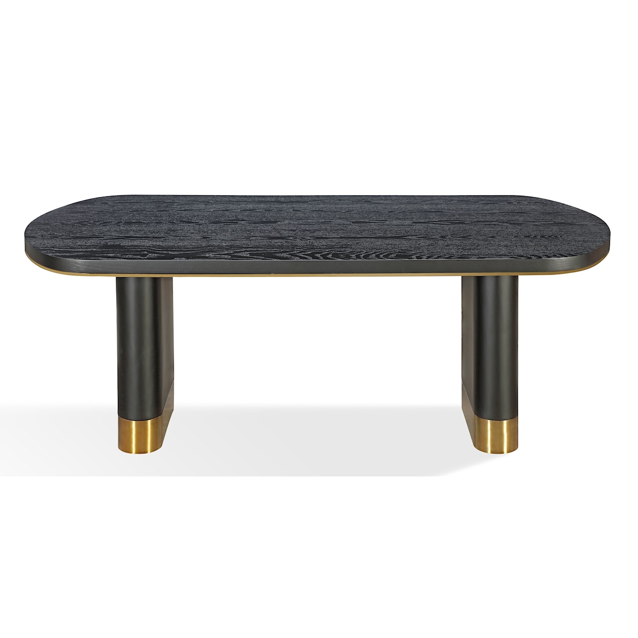 Modus International Doheny Wood and Metal Oval Dining Table