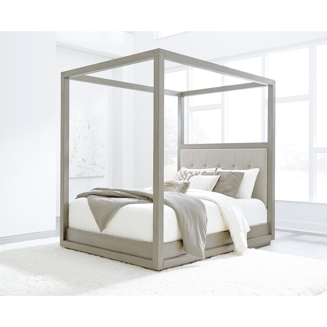 Modus International Oxford Queen Canopy Bed