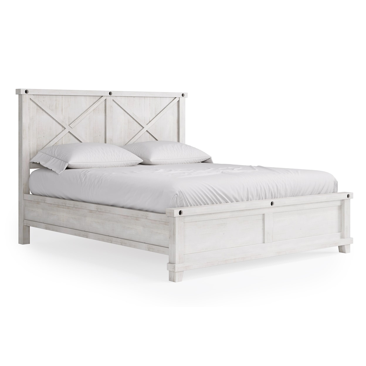 Modus International Yosemite King Solid Wood Panel Bed