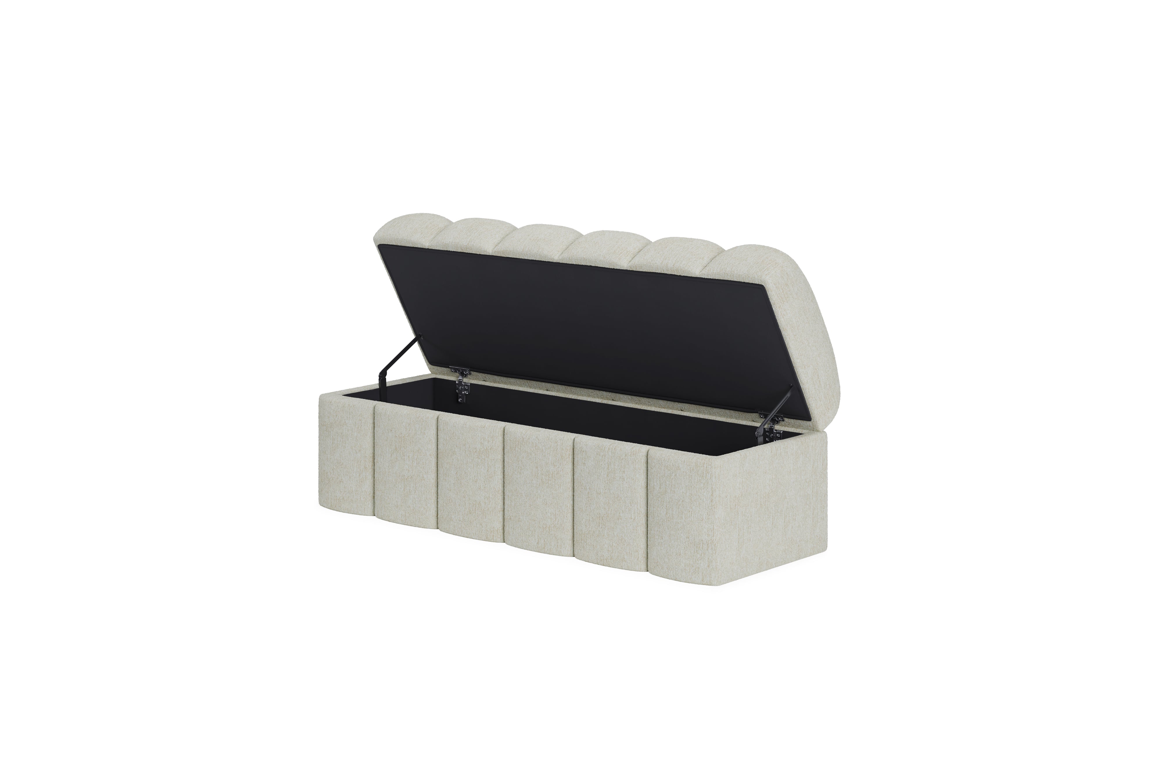 Modus Furniture Fam Savage Upholstered Storage Bench