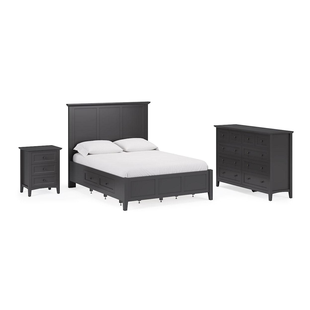 Modus International Grace Raven 8-Drawer Dresser