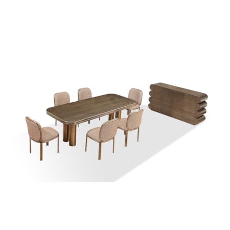 Dining Set with Sideboard