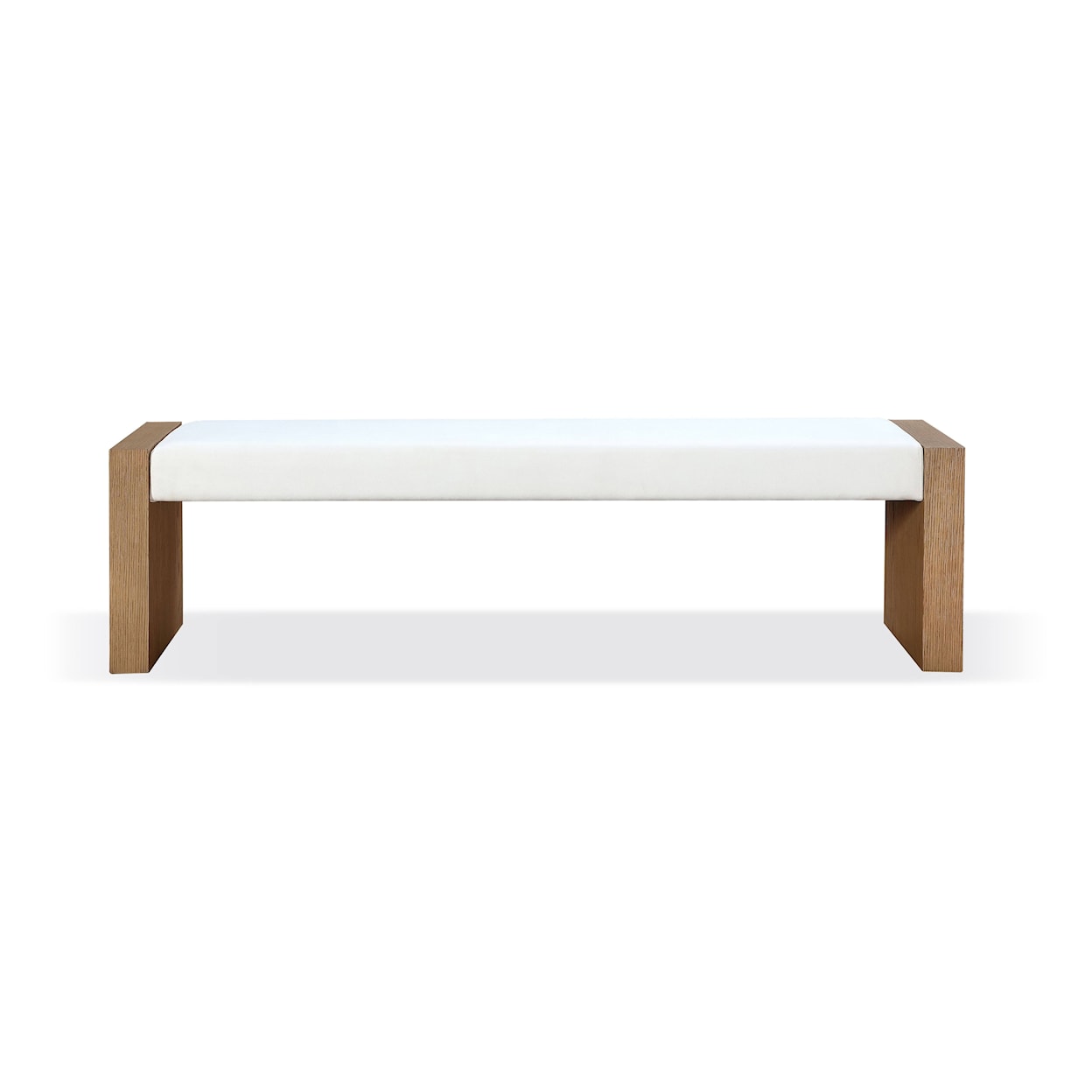 Modus International One Dining Bench Plank - Pearl/Bisque