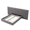 Modus International Monty California King Upholstered Wall Bed