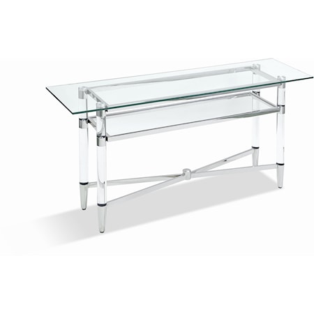 Glass Top Dining Server