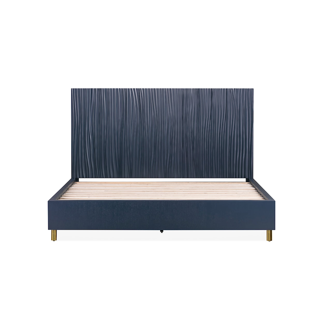 Modus International Argento King Wave-Patterned Bed