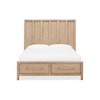 Modus International Dorsey Granola California King Panel Storage Bed