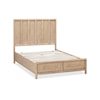 Modus International Dorsey Granola California King Panel Storage Bed