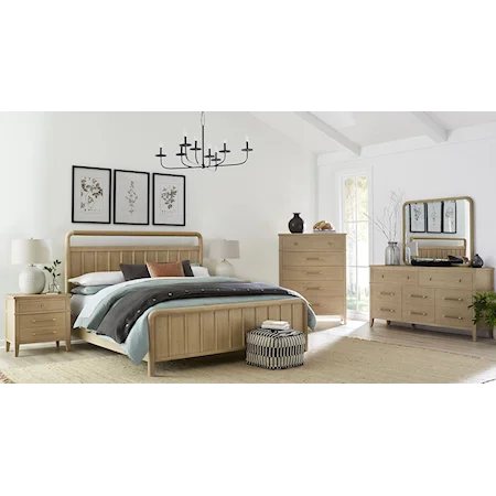 5-Piece California King Bedroom Set with Drawer Chest