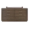 Modus International Lawson 6-Drawer Wood Dresser