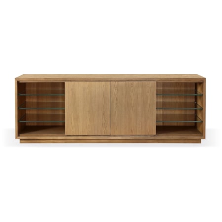 2-Door Entertainment Console