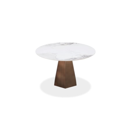 Carmel Stone Top Round Dining Table