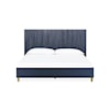 Modus International Argento King Wave-Patterned Bed