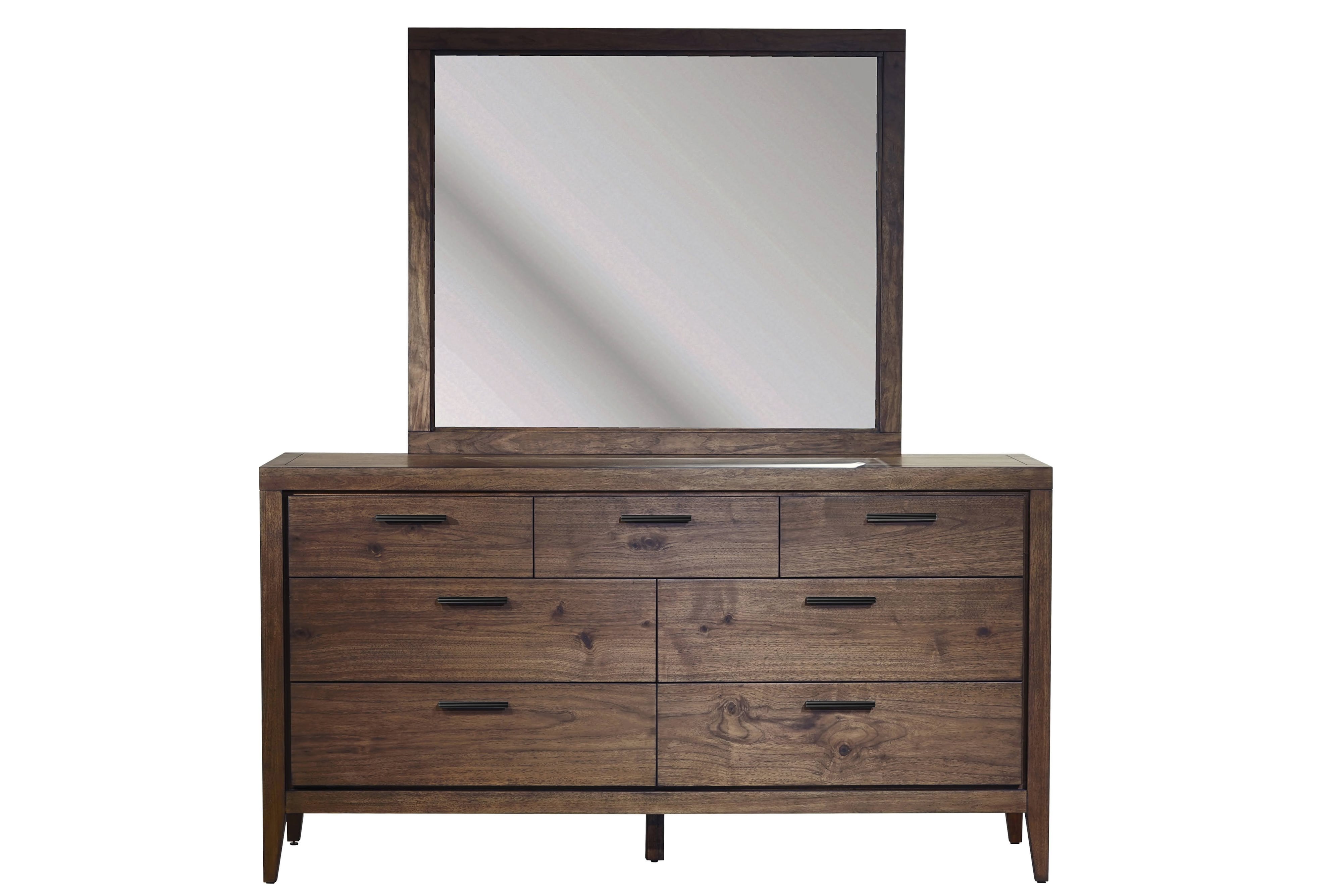 Modus Furniture Boracay 7-Drawer Walnut Dresser