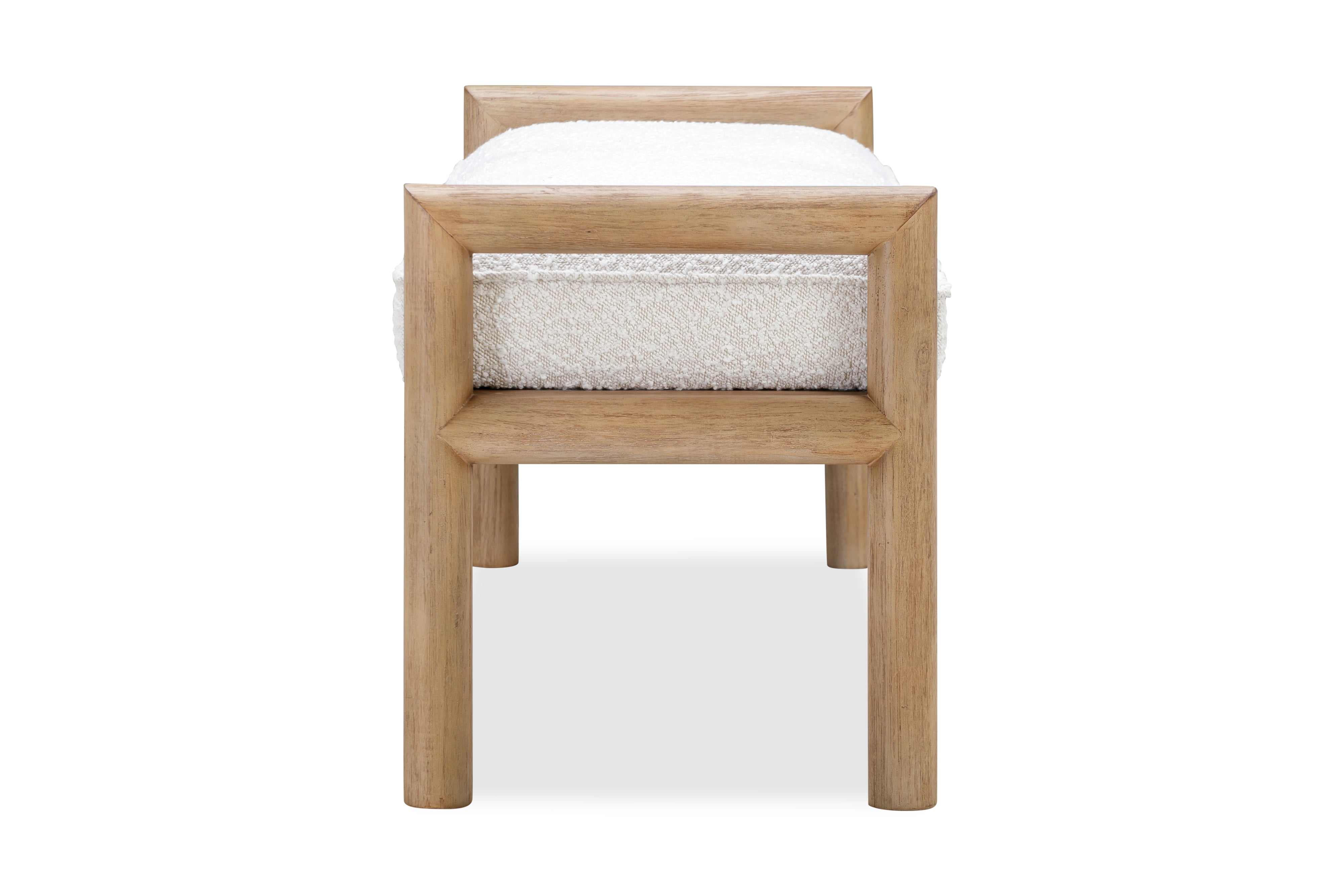 Modus Furniture Dorsey Granola Woven Bench