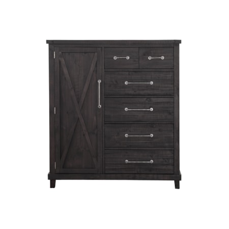 Solid Wood Gentleman's Chest