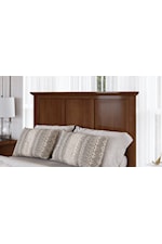 Modus Furniture Grace Dark Mocha Transitional King Panel Bed