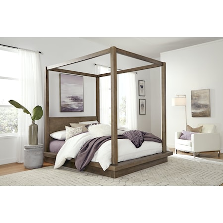 Queen Canopy Bed