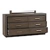 Modus International Lawson 6-Drawer Wood Dresser