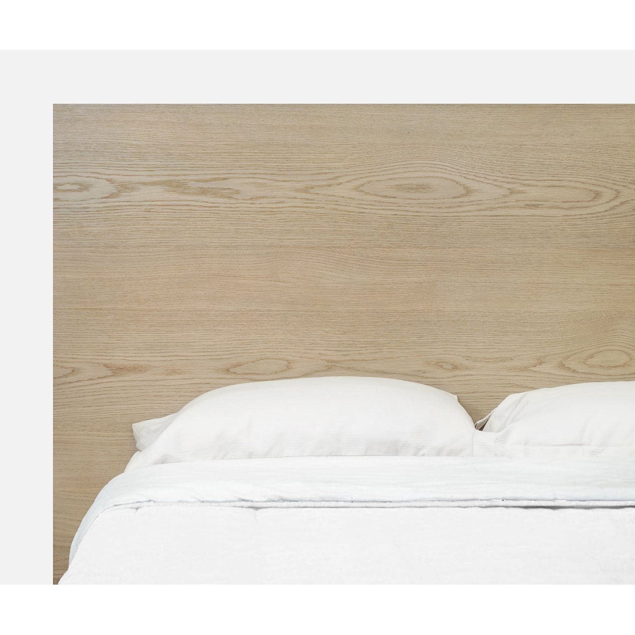 Modus International One Wood Panel Full Bed - Bisque