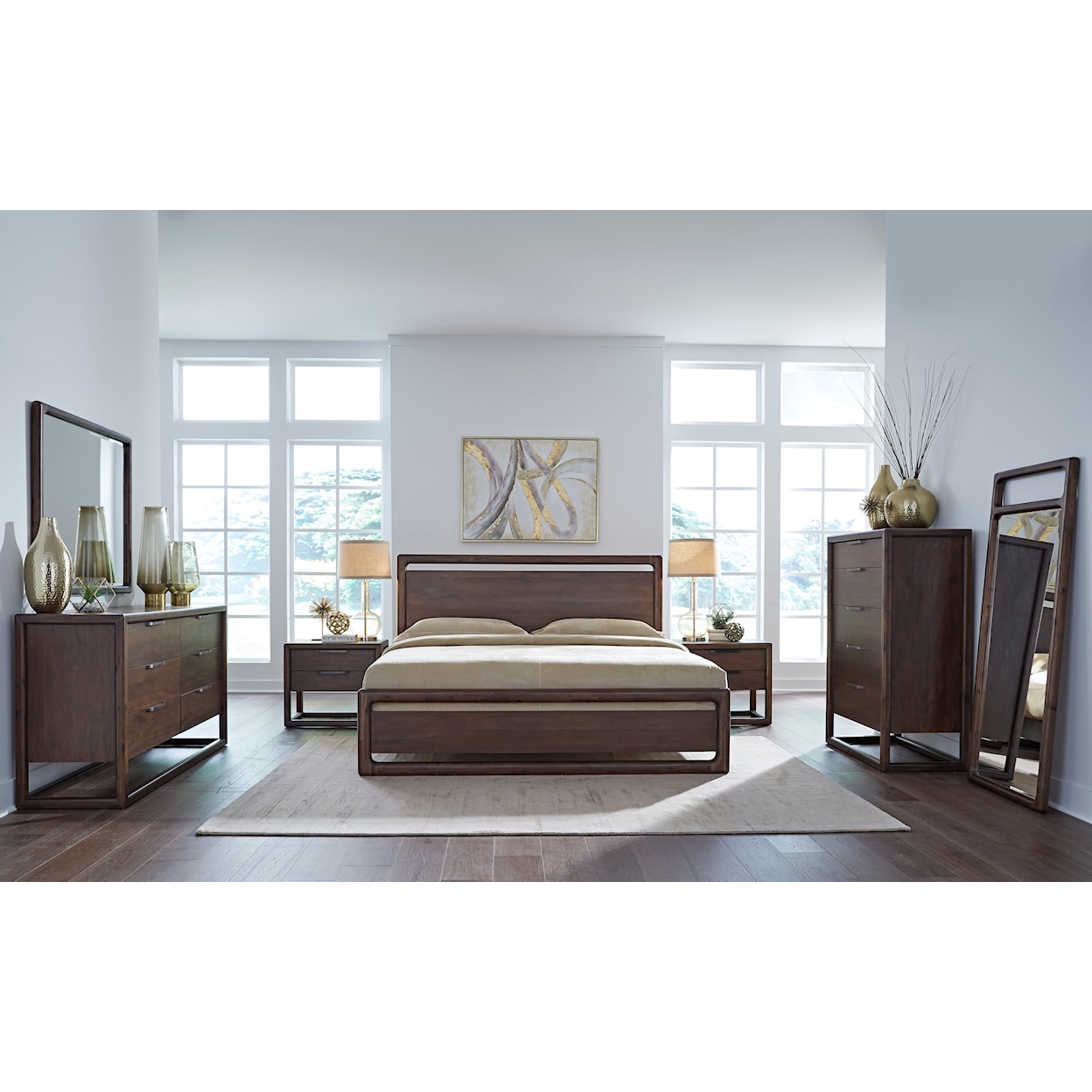 Modus International Sol Platform Queen Bed