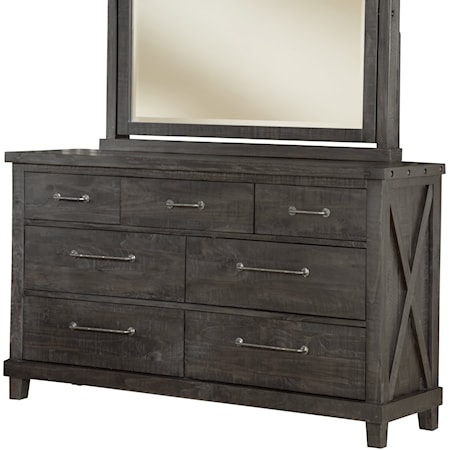 Solid Wood Dresser