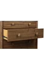 Modus Furniture Boka Transitional 5-Drawer Bedroom Chest with Square Legs