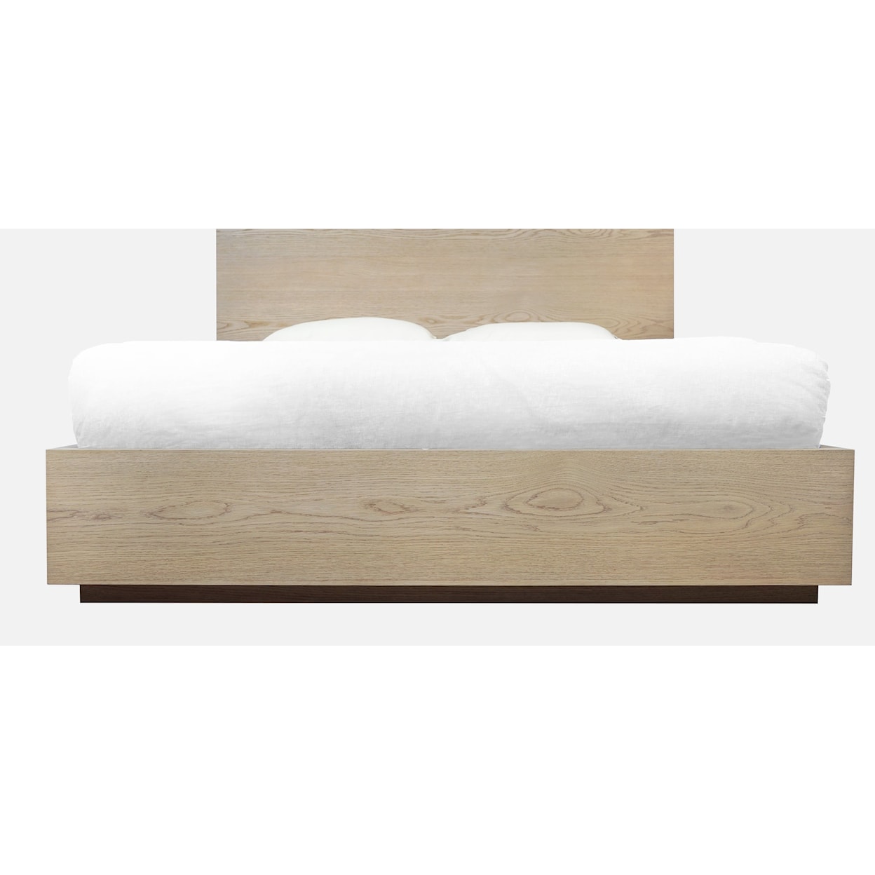 Modus International One Wood Panel Full Bed - Bisque
