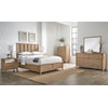 Modus International Dorsey Granola California King Panel Storage Bed