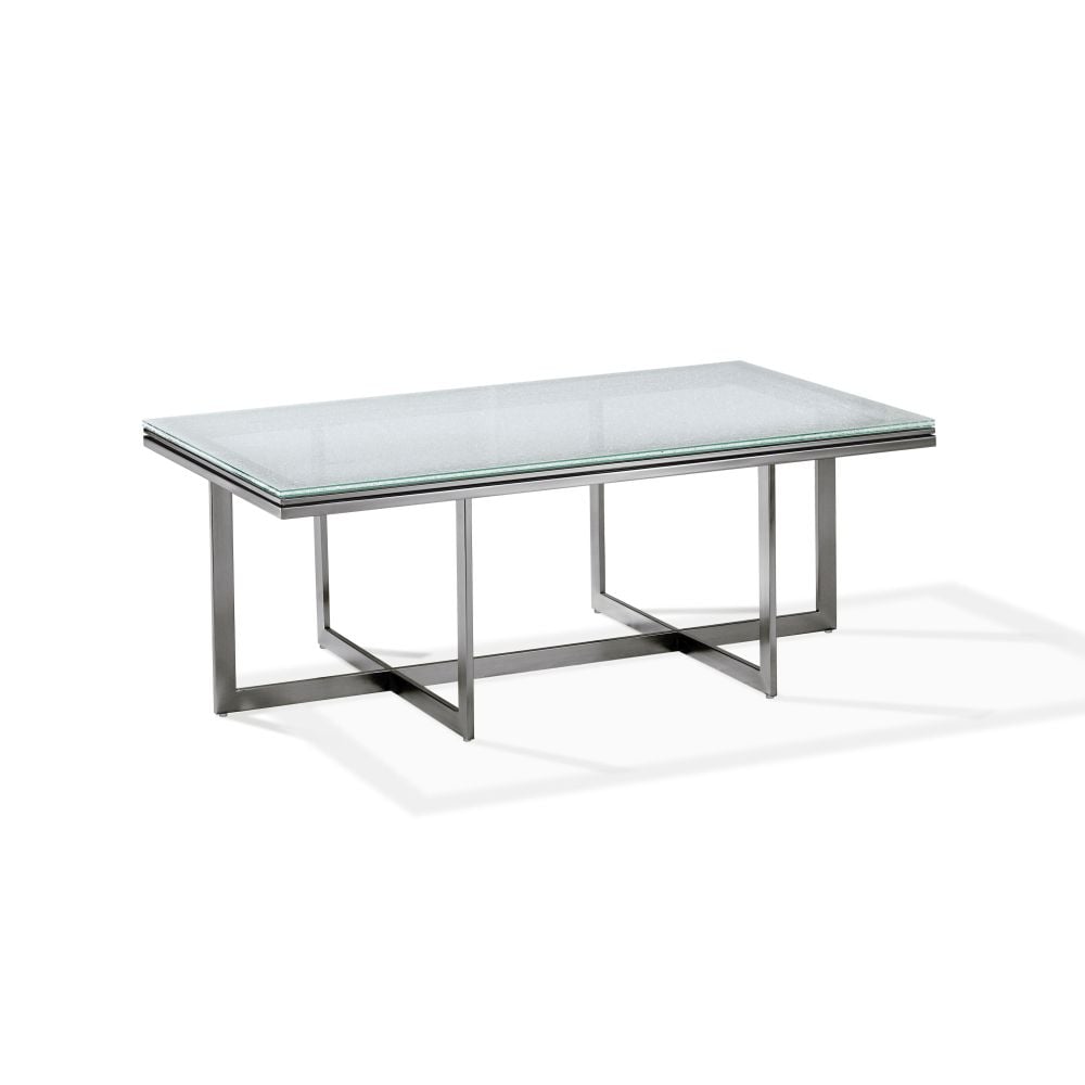 Modus Furniture Eliza Coffee Table in Ultra White