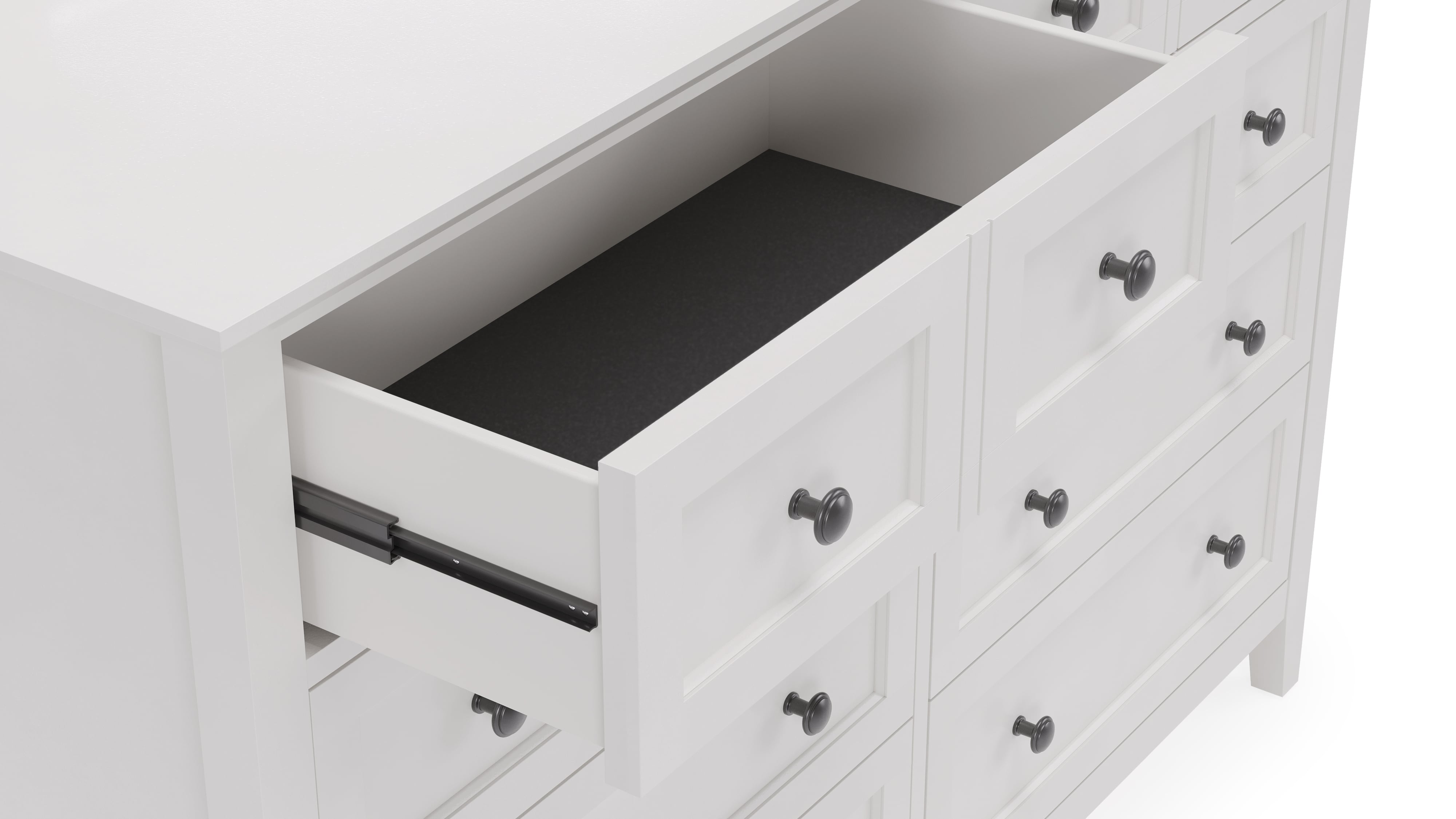 Modus Furniture Grace Snowfall 8-Drawer Dresser