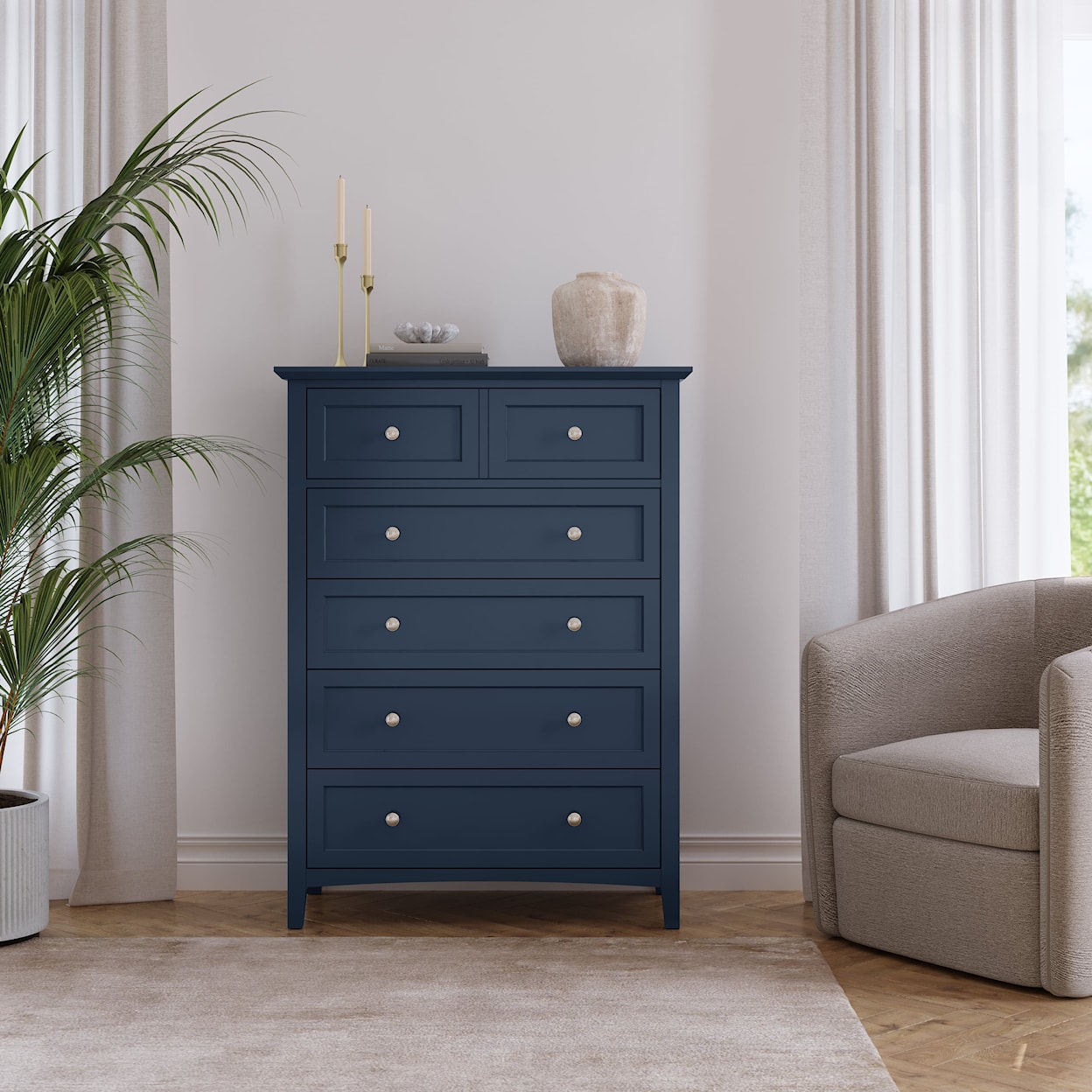 Modus International Grace Blueberry Chest