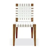 Modus International One Side Chair Woven - White/Bisque