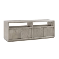 Contemporary 74" Media Console