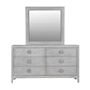 Modus International Boho Chic 6-Drawer Dresser In Washed White