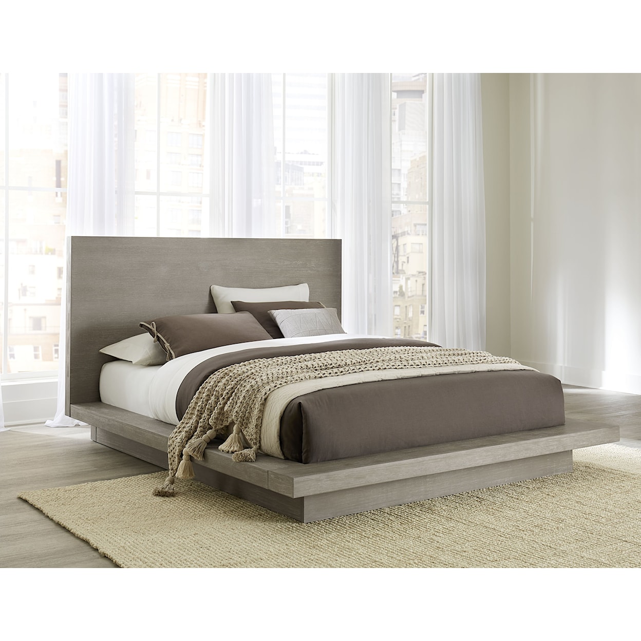 Modus International Melbourne Full Wood Platform Bed