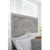 Modus International Boho Chic Boho Chic Full Bed in Washed White