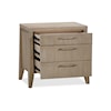 Modus International Sumire 3-Drawer Nightstand