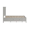 Modus International Grace Elephant Grey Panel King Bed