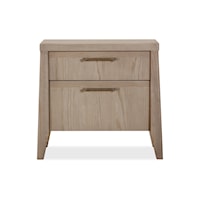 2-Drawer Nightstand in Ginger Finish