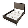 Modus International Lucerne California King Panel Bed in Vintage Coffee