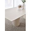 Modus International Crossroads 2.0 Cannon Stone Top Extension Dining Table