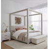 Modus International Rockford California King Upholstered Canopy Bed